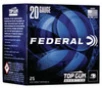 Federal Top Gun Sporting 20 Gauge Ammunition TGS2248 2 75  7 8 oz 8 Shot 25 Rounds