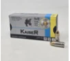 Kaiser 9mm Ammunition Steel Case KSR9MM115 115 Grain Full Metal Jacket 50 Rounds
