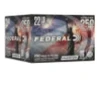 Federal 22 LR Ammunition USA 250 Anniversary F750USA 36 Grain Copper Plated Hollow Point 250 Rounds