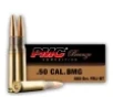 PMC 50 BMG Ammunition Bronze PMC50A 660 Grain Full Metal Jacket 10 rounds