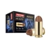 Norma 45 Auto Ammunition NXD NORMA611540020 118 Grain Non Expanding Defense 20 Rounds