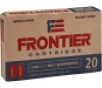 Hornady 5 56 NATO Military Grade Ammunition Frontier FR310 68 Grain Boat Tail Hollow Point Match 20 Rounds
