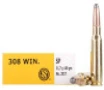 Sellier   Bellot Ammunition 308 Winchester 180 Grain Semi-Jacketed Soft Point SB308C 20 Rounds