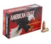 Federal 9mm Ammunition American Eagle AE9DP 115 Grain Full Metal Jacket 50 Rounds