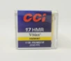 CCI 17 HMR Ammunition 0049 17 Grain V-Max Brick of 500 Rounds