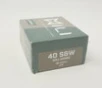 Mili 40 S W Ammunition Custom Defense M40SWCS180C 180 Grain Jacketed Hollow Point 20 Rounds