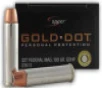 CCI 327 Federal Magnum Ammunition CCI23913 Gold Dot 100 gr Jacketed Hollow Point 20 rounds