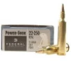 Federal 22-250 Rem Ammunition Power-Shok 22250A 55 Grain Jacketed Soft Point Case of 200 Rounds