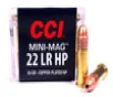 CCI 22LR Ammunition Mini-Mag 0031 36 Grain Hollow Point 100 Rounds