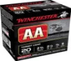 Winchester 20 GA AA 2 3 4  7 8 oz  8 shot AA208 1200fps 250 rounds
