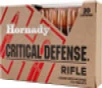 Hornady 223 Rem Critical Defense Ammunition H80270 55 gr FTX 20 rounds