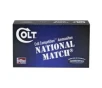 DoubleTap Colt National Match  45 ACP Ammunition  50 Rounds FMJ 230Gr - 45A230FMJCT