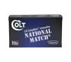 DoubleTap Colt National Match 10mm Ammunition  50 Rounds FMJ 180Gr - 10M180FMJCT