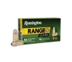 Remington Range Clean 9mm 115 gr Ammo FNEB - 50rds - 27681