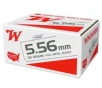 Winchester USA 5 56 Bulk Ammo 55 Gr FMJ  500rds Bulk Pack