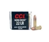 CCI  22 Long Rifle 40 Grain Round Nose High Velocity  100rds - 0030