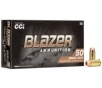 CCI Blazer Brass 180 gr FMJFN 10mm Ammo  50 box - 5221