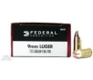 Federal Champion 9mm Ammo 115 Grain FMJ 50rds