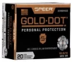 Speer Gold Dot Personal Protection 185 gr GDHP  45 ACP Ammunition 20 Rounds - 23964GD