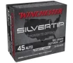 Winchester Silvertip 185 gr JHP  45 ACP Ammunition 20 Rounds - W45AST