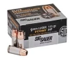 Sig Sauer Elite V-Crown 115 gr JHP 9mm Ammo  20 pack - E9MMA1COMP50