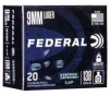 Federal Syntech Defense 9mm Ammo 138 gr SHP  20rds - S9SJT1