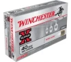 Winchester Ammunition Super-X 165 gr WinClean  Brass Enclosed Base   40 S W Ammo  50 box - WC401