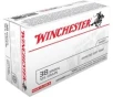 Winchester Ammunition Super-X 125 gr Jacketed Soft Point  38 Spl Ammo  50 box - USA38SP