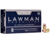 Speer Lawman Training 185 gr Total Metal Jacket  45 GAP Ammo  50 box - 53979