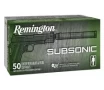 Remington Subsonic 230 gr Flat Nose Enclosed Base  45 ACP Ammo  50 box - S45AP4