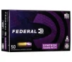 Federal American Eagle Syntech Training Match 124 gr Syntech Jacket Flat Nose 9mm Ammo  50 box - AE9SJ4