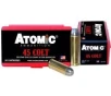 Atomic Ammunition 200 gr Lead Round Nose Flat Point  45 Colt Ammo  50 box - 00434