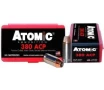 Atomic Ammunition 90 gr Hollow Point  380 ACP Ammo  50 box - 00414