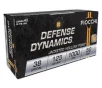 Fiocchi Defense Dynamics  38 Special 125 gr  Jacket Hallow Point Ammo  50rds - 38F