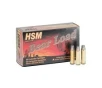HSM 45 Colt 325gr LFN-GC Bear Load Ammunition 50rds - HSM45C-7-N