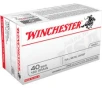 Winchester 40 S W 165gr FMJ USA Ammunition 100rds - USA40SWVP