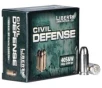 Liberty 40 S W 60gr HP Civil Defense Ammunition 20rds - LA-CD-40-012