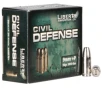 Liberty 9mm P 50gr HP Civil Defense Ammunition 20rds - LA-CD-9-014