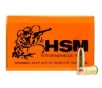 HSM 9mm Ammo 115gr PRN Re-Manufactured 50rds