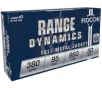 Fiocchi  380 Auto ACP 95gr FMJ Ammunition 50rds - 380AP