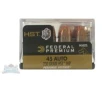 Federal 45 Auto ACP 230gr HST Ammunition 20RDS - P45HST2S