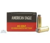 American Eagle 45 Colt 225gr JSP Ammunition 50rds - AE45LC