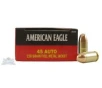 American Eagle 45 Auto ACP 230gr FMJ Ammunition 50rds - AE45A