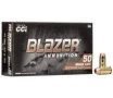 CCI Blazer Brass 40 S W 165gr FMJ Ammunition 50rds - 5210