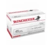 Winchester USA 45 Auto ACP 230gr FMJ Ammunition 100rds - USA45AVP