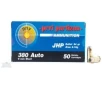 PRVI Partizan 380 Auto ACP 94gr JHP Ammunition 50rds - PP-R3 21