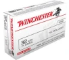 Winchester USA 32 Auto ACP 71gr FMJ Ammunition 50rds - Q4255