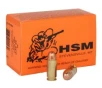 HSM 45 Auto ACP 230gr PRN Ammunition Re-Manufactured 50rds - HSM-45A-12R