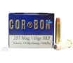 Cor-bon 357 Magnum 110gr JHP Ammunition 20rds - SD357110 20