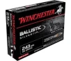 Winchester Ammunition Ballistic Silvertip 55 gr Polymer Tip  243 Win Ammo  20 box - SBST243